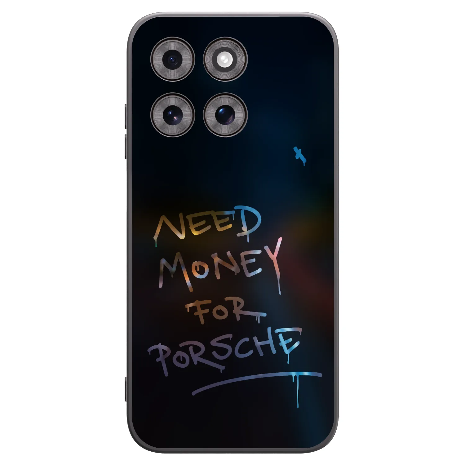Picasee husă neagră din silicon pentru Motorola Moto G77 - Neon Nights