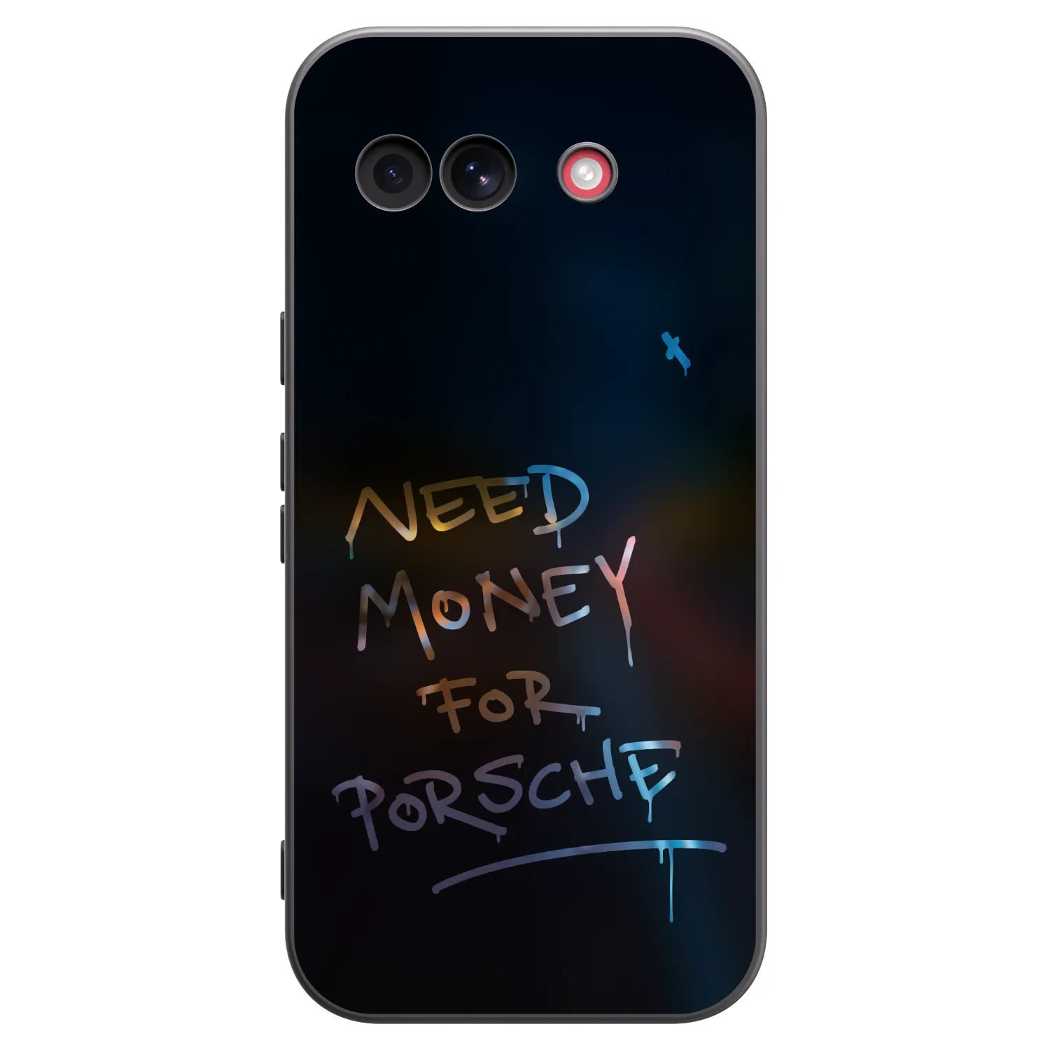 Picasee husă neagră din silicon pentru Google Pixel 10a - Neon Nights