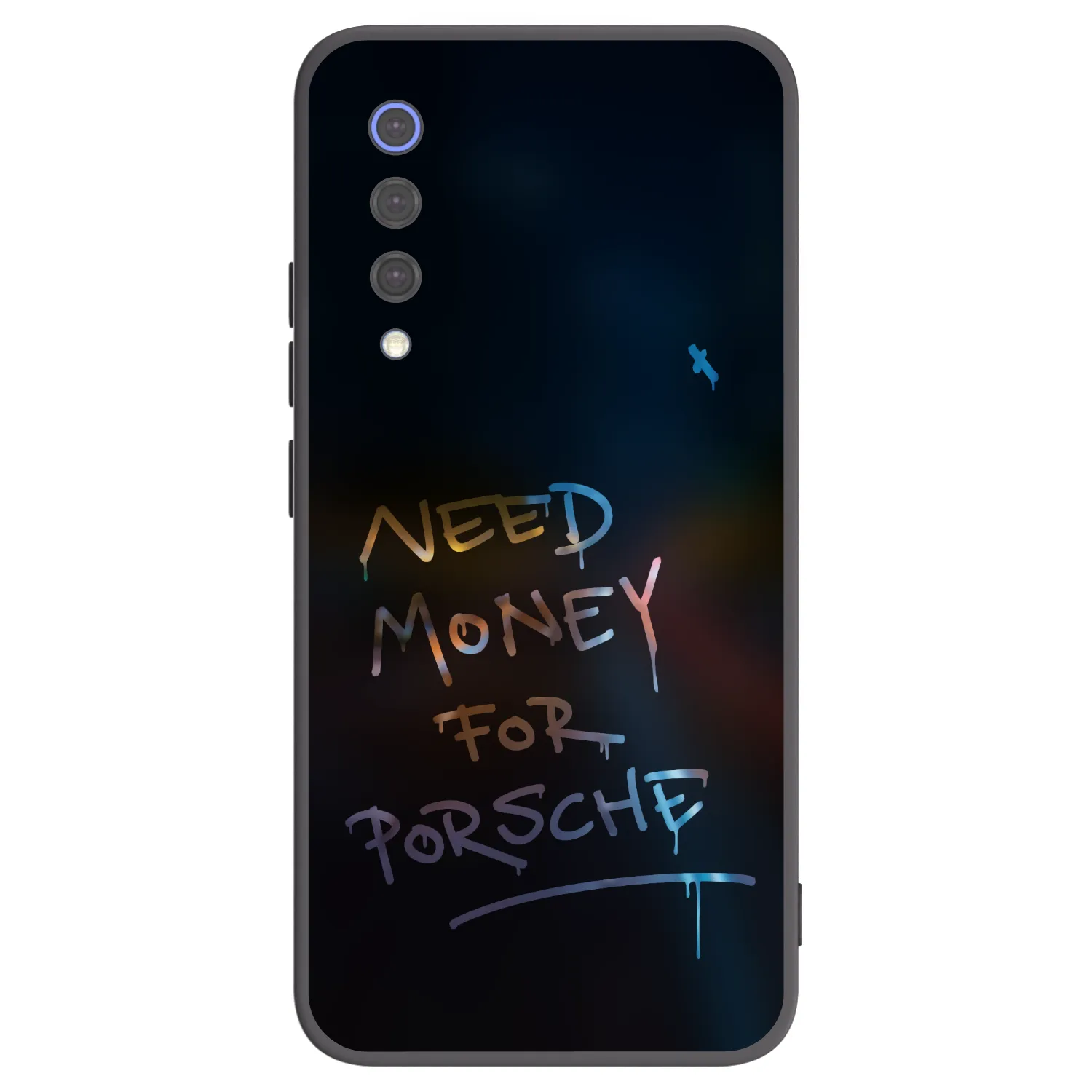 Picasee husă neagră din silicon pentru Xiaomi Mi 9 SE - Neon Nights