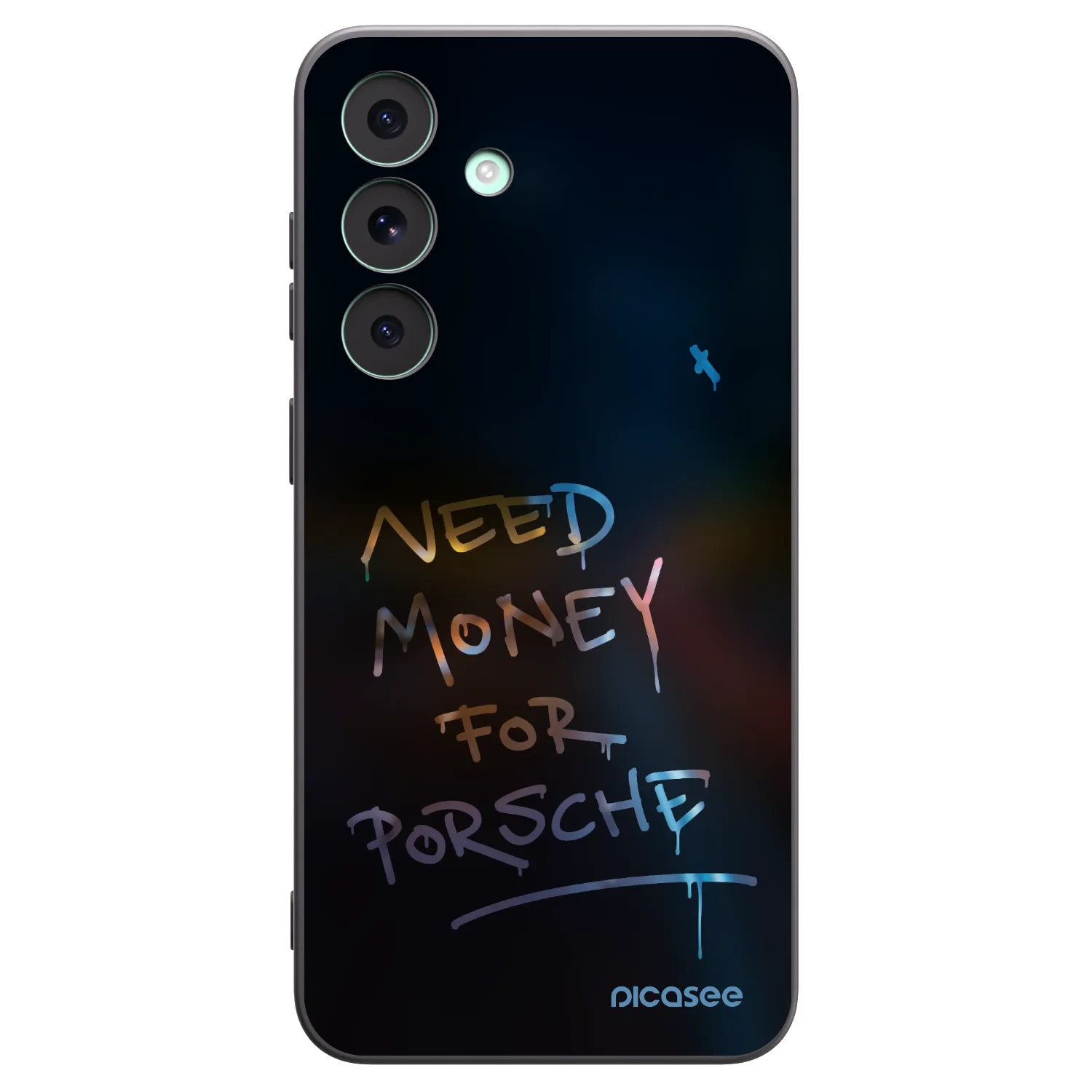 Picasee husă neagră din silicon pentru Samsung Galaxy S26 FE - Neon Nights