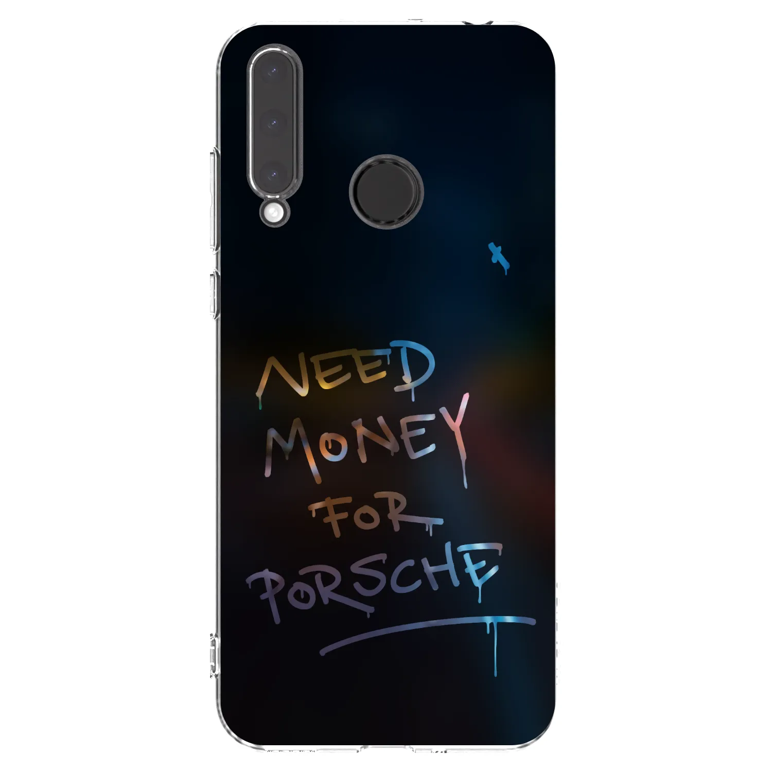 Picasee husă transparentă din silicon pentru Honor 20 Lite - Neon Nights