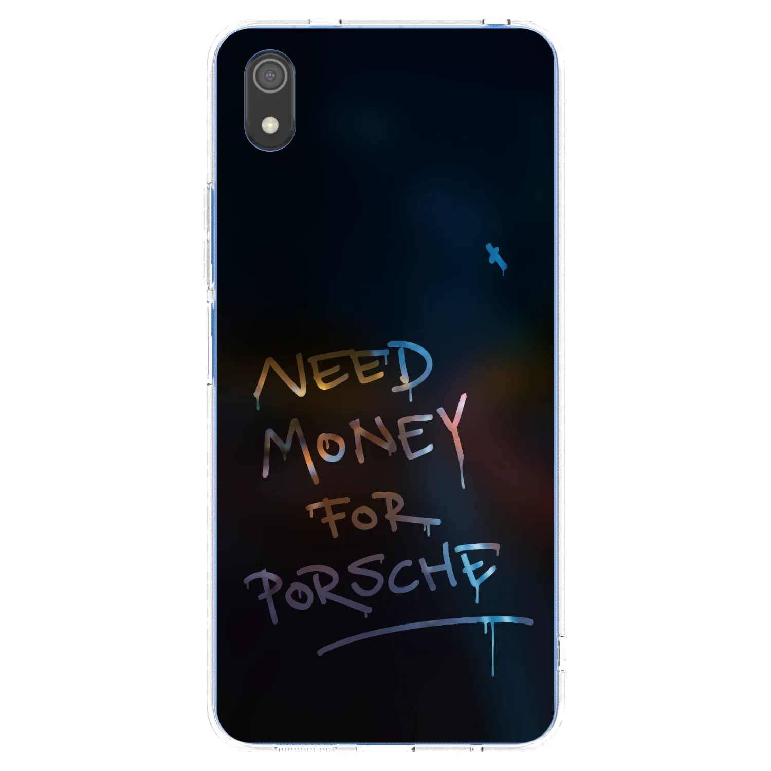 Picasee husă transparentă din silicon pentru Xiaomi Redmi 7A - Neon Nights