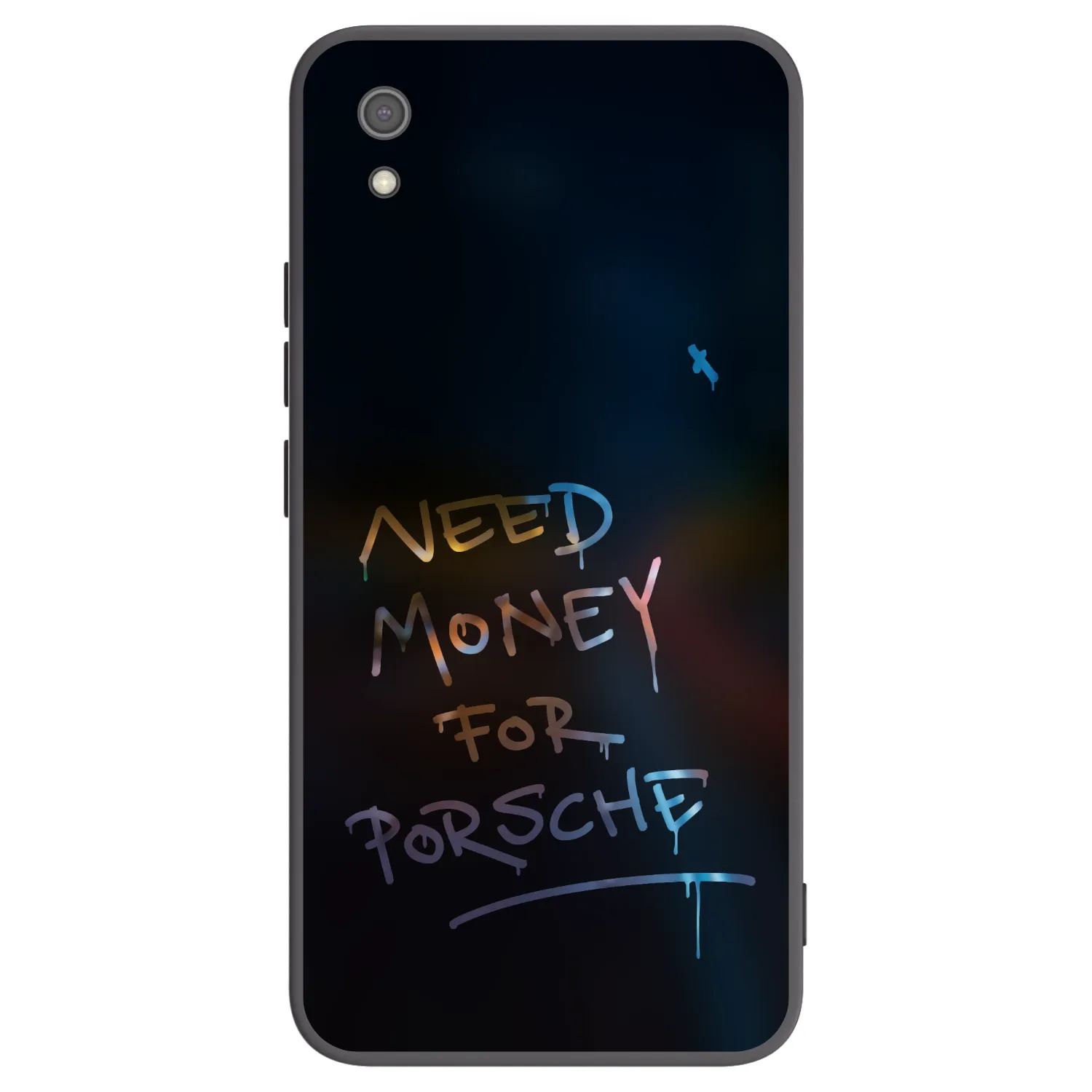 Picasee husă neagră din silicon pentru Xiaomi Redmi 7A - Neon Nights