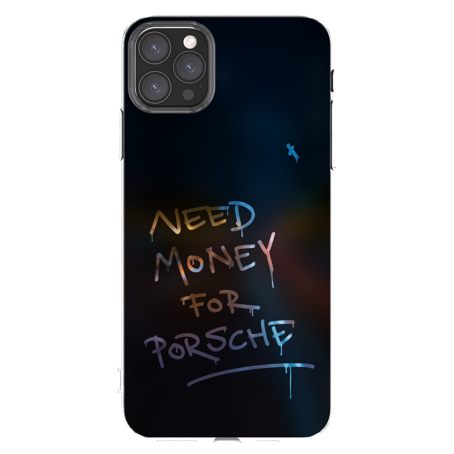 Picasee husă transparentă din silicon pentru Apple iPhone 11 Pro Max - Neon Nights