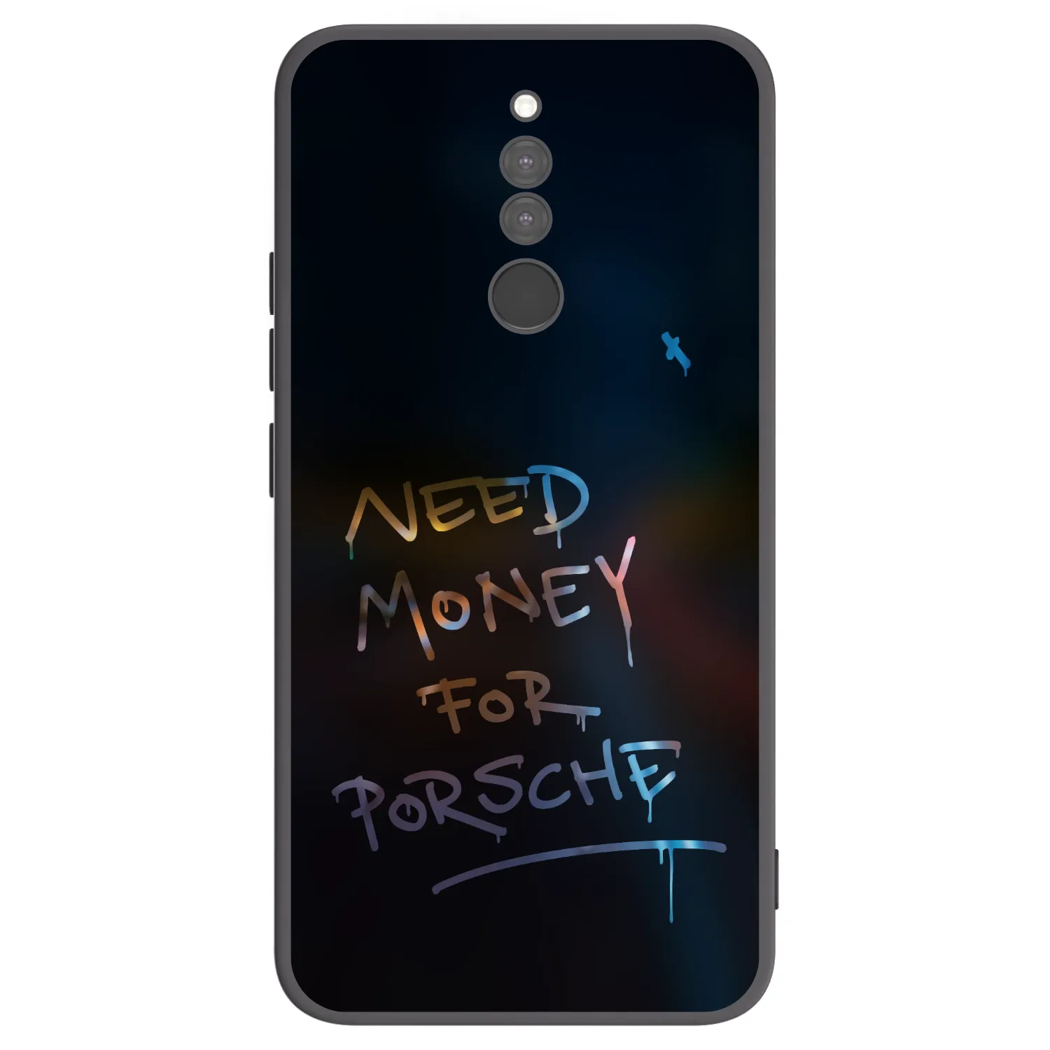 Picasee husă neagră din silicon pentru Xiaomi Redmi 8 - Neon Nights