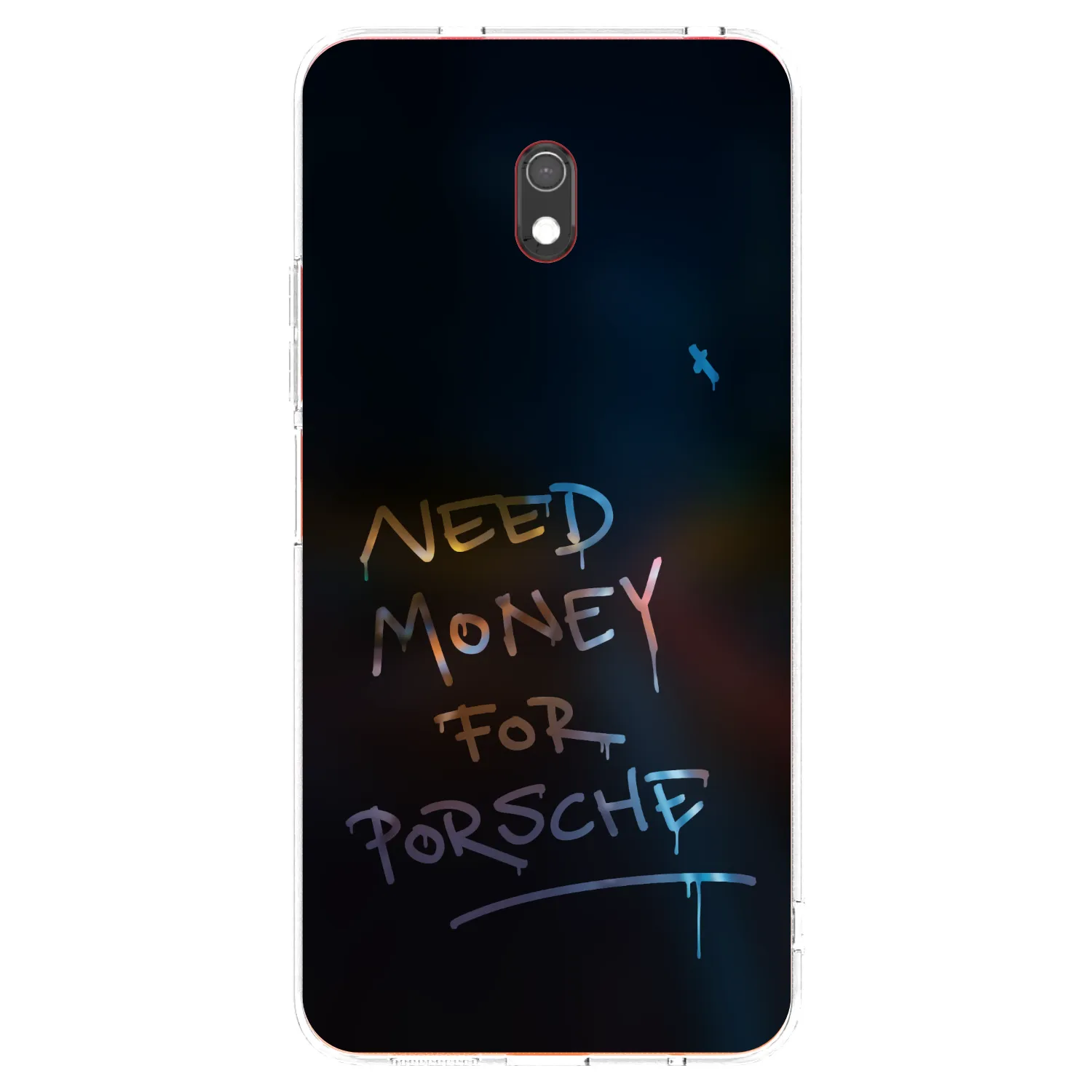 Picasee husă transparentă din silicon pentru Xiaomi Redmi 8A - Neon Nights