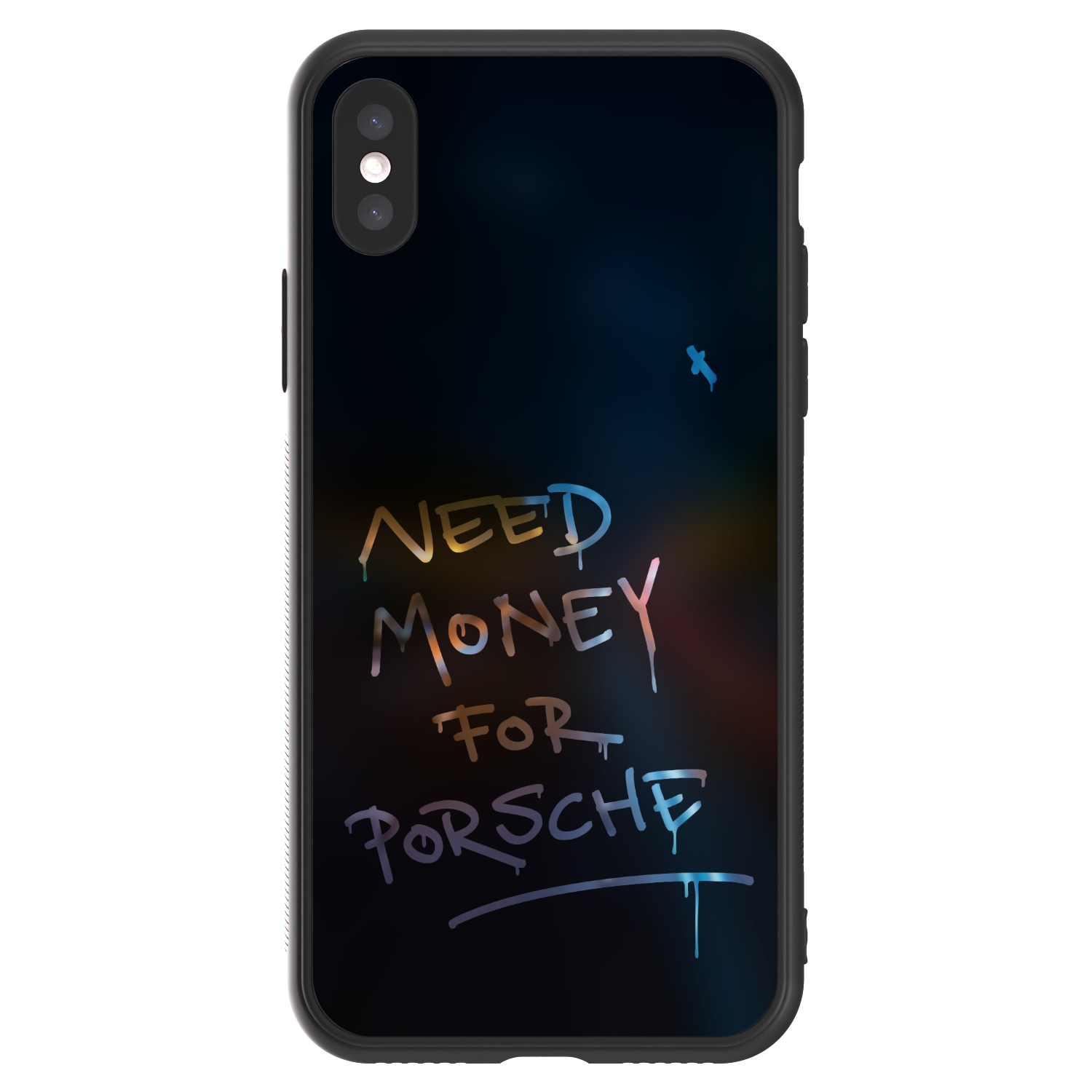 Picasee ULTIMATE CASE pentru Apple iPhone X/XS - Neon Nights