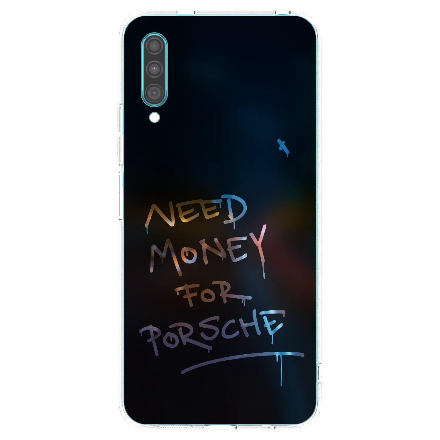 Picasee husă transparentă din silicon pentru Samsung Galaxy A30s A307F - Neon Nights