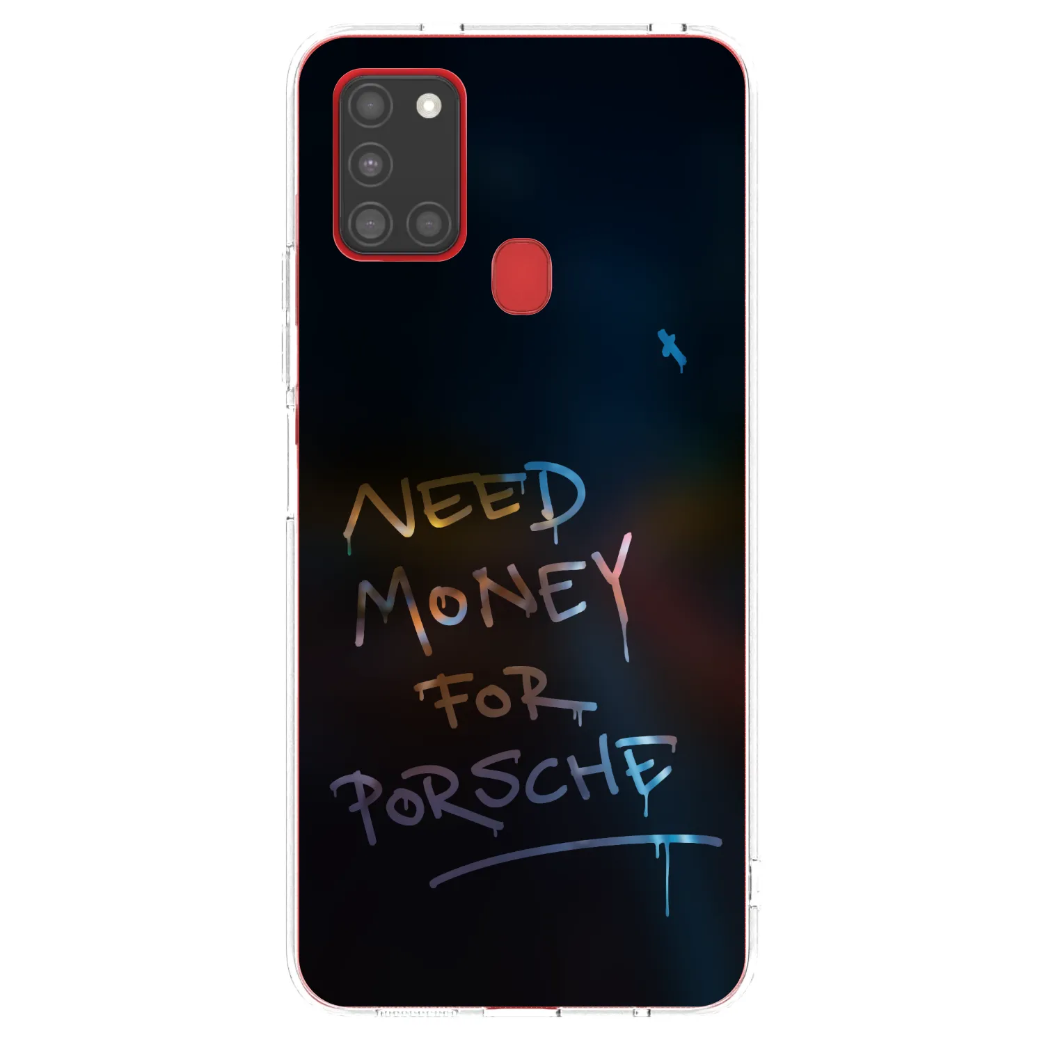 Picasee husă transparentă din silicon pentru Samsung Galaxy A21s - Neon Nights