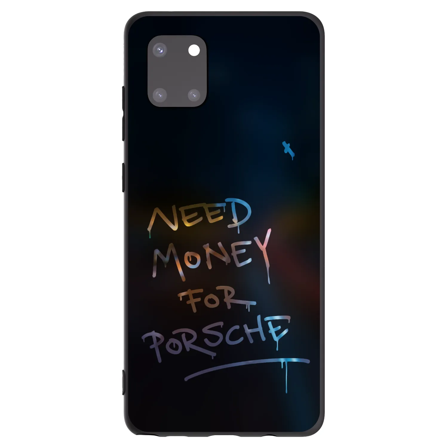 Picasee husă neagră din silicon pentru Samsung Galaxy Note 10 Lite N770F - Neon Nights