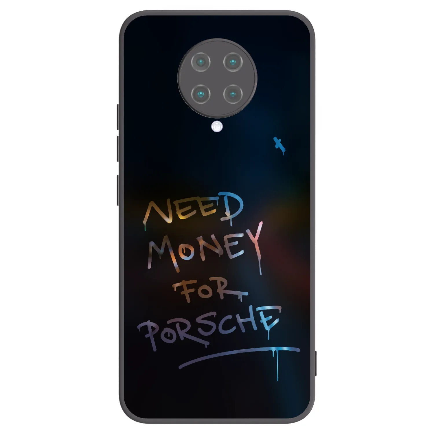 Picasee husă neagră din silicon pentru Xiaomi Poco F2 Pro - Neon Nights