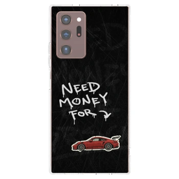 Picasee husă transparentă din silicon pentru Samsung Galaxy Note 20 Ultra - Track Mode