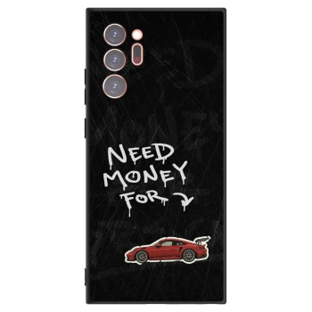 Picasee husă neagră din silicon pentru Samsung Galaxy Note 20 Ultra - Track Mode