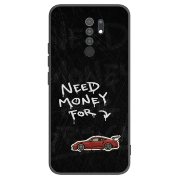 Picasee husă neagră din silicon pentru Xiaomi Redmi 9 - Track Mode