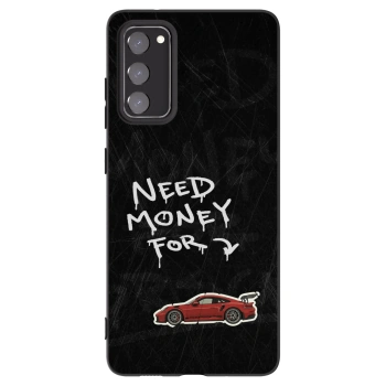 Picasee husă neagră din silicon pentru Samsung Galaxy S20 FE - Track Mode