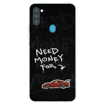 Picasee husă transparentă din silicon pentru Samsung Galaxy M11 - Track Mode