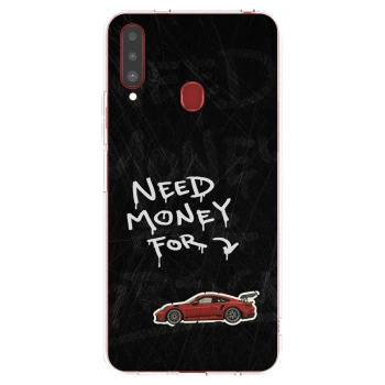 Picasee husă transparentă din silicon pentru Samsung Galaxy A20s - Track Mode