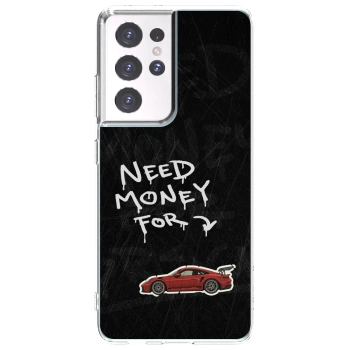 Picasee husă transparentă din silicon pentru Samsung Galaxy S21 Ultra 5G G998B - Track Mode