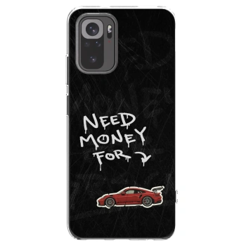 Picasee husă transparentă din silicon pentru Xiaomi Redmi Note 10 - Track Mode