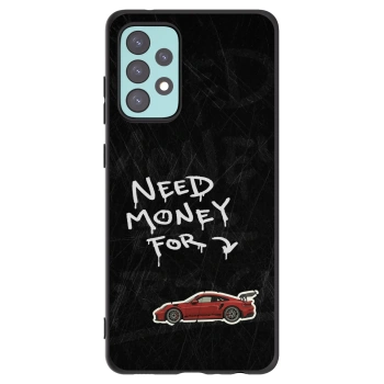 Picasee husă neagră din silicon pentru Samsung Galaxy A72 A725F - Track Mode