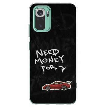 Picasee husă transparentă din silicon pentru Xiaomi Redmi Note 10 Pro - Track Mode