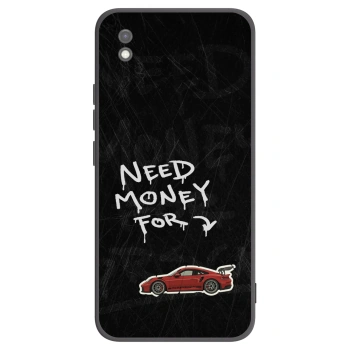 Picasee husă neagră din silicon pentru Xiaomi Redmi 9AT - Track Mode