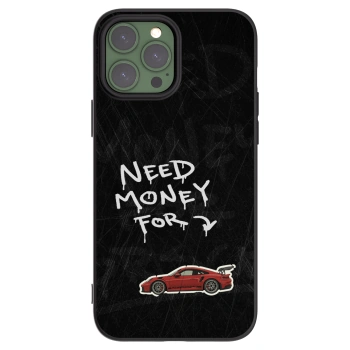 Picasee husă neagră din silicon pentru Apple iPhone 13 Pro Max - Track Mode