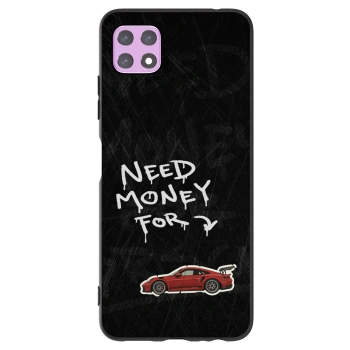 Picasee husă neagră din silicon pentru Samsung Galaxy A22 A226B 5G - Track Mode