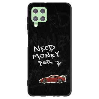Picasee husă neagră din silicon pentru Samsung Galaxy A22 A225F 4G - Track Mode