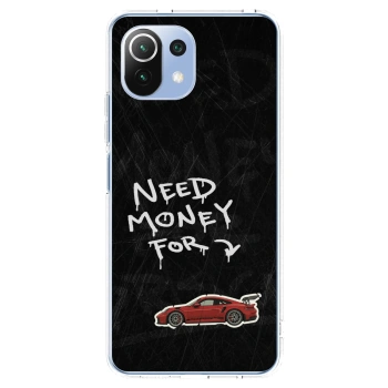 Picasee husă transparentă din silicon pentru Xiaomi 11 Lite 5G NE - Track Mode