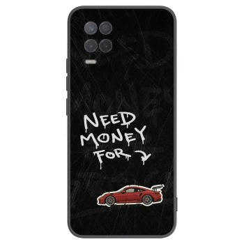Picasee husă neagră din silicon pentru Realme 8 5G - Track Mode