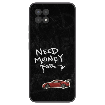 Picasee husă neagră din silicon pentru Realme 8i - Track Mode