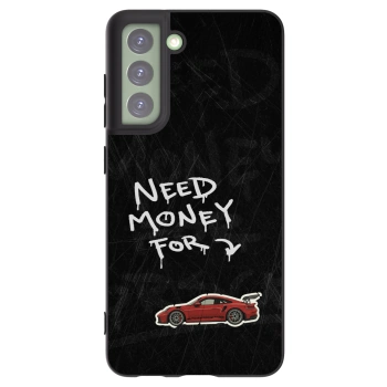 Picasee husă neagră din silicon pentru Samsung Galaxy S21 FE 5G - Track Mode