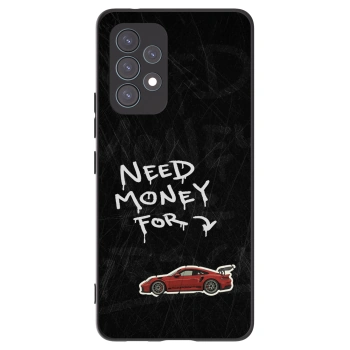 Picasee husă neagră din silicon pentru Samsung Galaxy A53 5G A536 - Track Mode