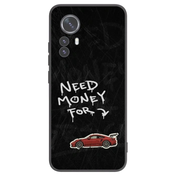 Picasee husă neagră din silicon pentru Xiaomi 12 Pro - Track Mode