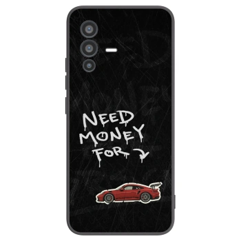 Picasee husă neagră din silicon pentru Vivo V23 5G - Track Mode