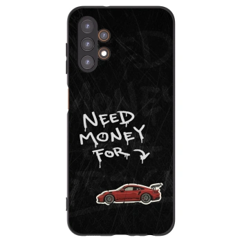 Picasee husă neagră din silicon pentru Samsung Galaxy A13 4G A135 - Track Mode