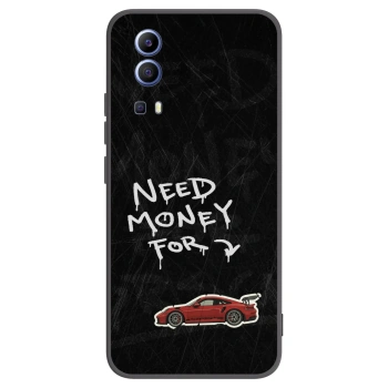 Picasee husă neagră din silicon pentru Vivo Y52 5G - Track Mode