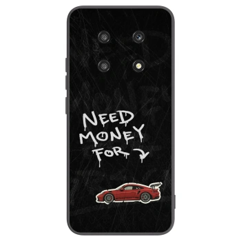 Picasee husă neagră din silicon pentru Honor Magic4 Lite 5G - Track Mode