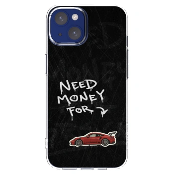 Picasee husă transparentă din silicon pentru Apple iPhone 14 - Track Mode