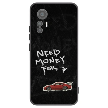 Picasee husă neagră din silicon pentru Xiaomi 12 Lite - Track Mode