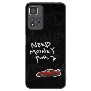 Picasee husă neagră din silicon pentru Xiaomi Redmi Note 11 Pro+ 5G - Track Mode