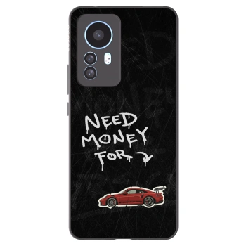 Picasee husă neagră din silicon pentru Xiaomi 12T Pro - Track Mode