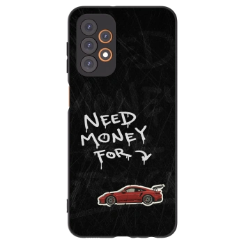 Picasee husă neagră din silicon pentru Samsung Galaxy A23 A235F 4G - Track Mode