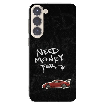 Picasee husă transparentă din silicon pentru Samsung Galaxy S23+ 5G - Track Mode