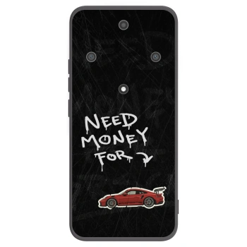 Picasee husă neagră din silicon pentru Honor Magic5 Lite 5G - Track Mode