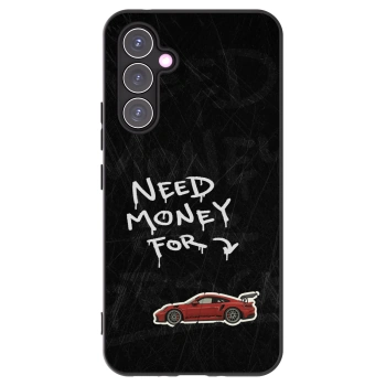 Picasee husă neagră din silicon pentru Samsung Galaxy A54 5G A546B - Track Mode