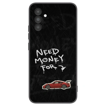 Picasee husă neagră din silicon pentru Samsung Galaxy A04s A047F - Track Mode