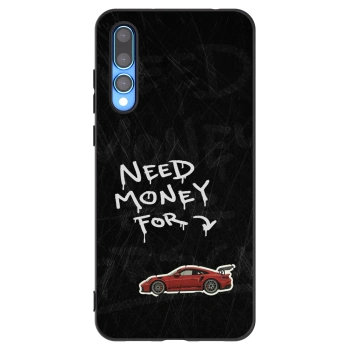 Picasee husă neagră din silicon pentru Huawei P20 Pro - Track Mode