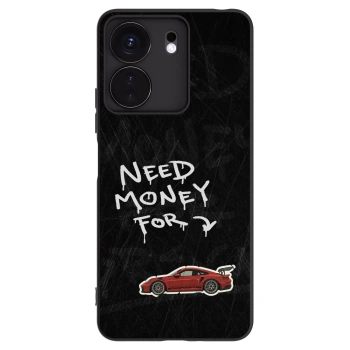 Picasee husă neagră din silicon pentru Xiaomi Redmi 13C 4G - Track Mode